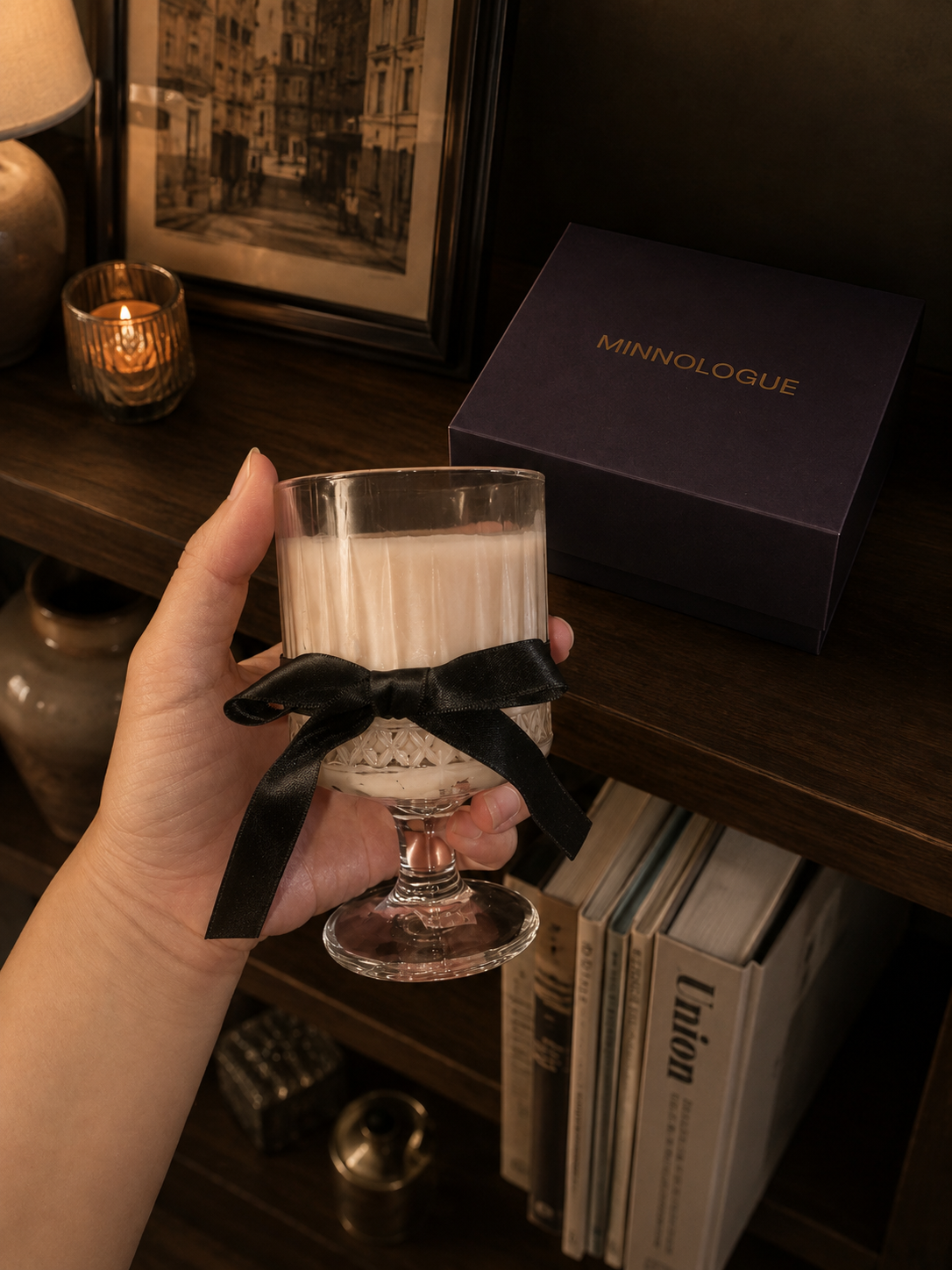Deep Focus - White Tea & Sandalwood Soy Wax Candle | A Caeris by MINNOLOGUE - MINNOLOGUE