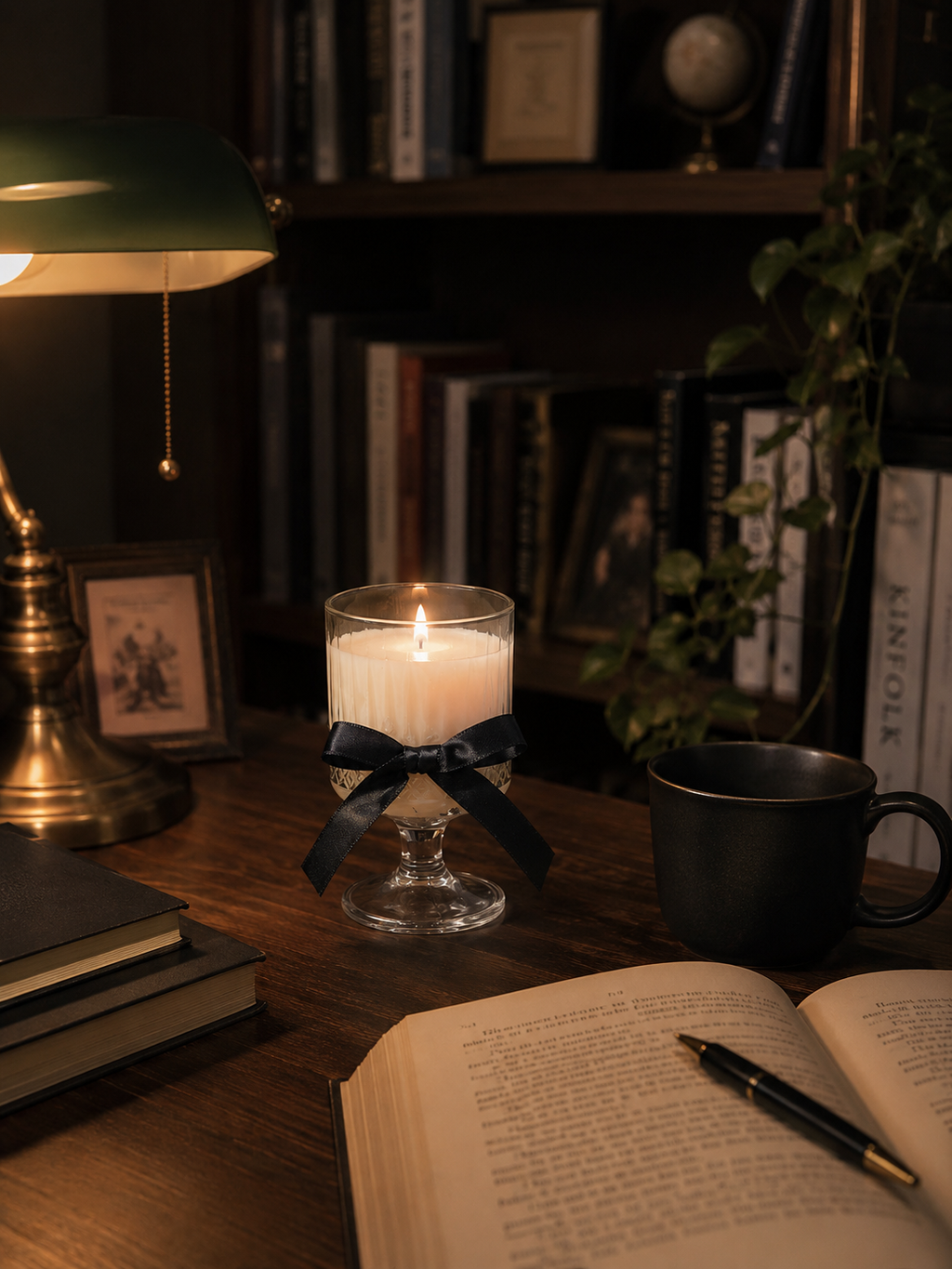 Deep Focus - White Tea & Sandalwood Soy Wax Candle | A Caeris by MINNOLOGUE - MINNOLOGUE