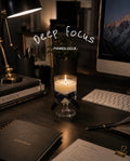 Deep Focus - White Tea & Sandalwood Soy Wax Candle | A Caeris by MINNOLOGUE - MINNOLOGUE