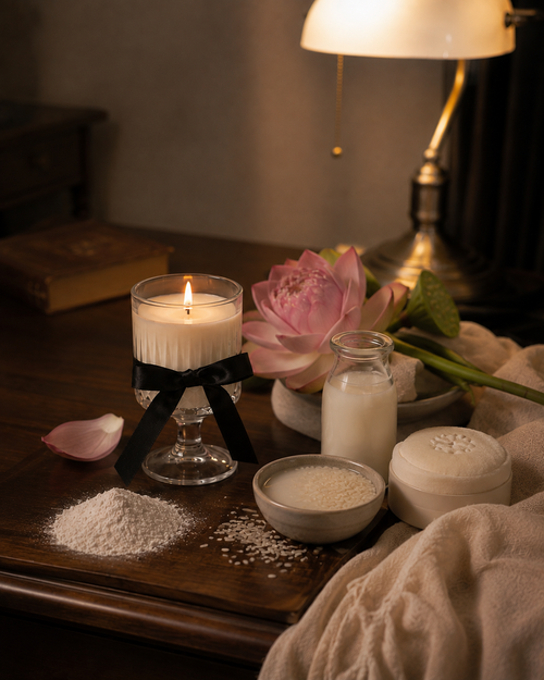 Breathe - Apple & Lotus Soy Wax Candle | A Caeris by MINNOLOGUE - MINNOLOGUE