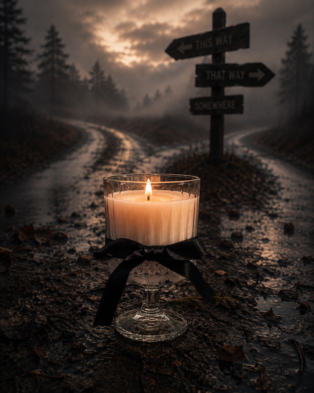 Detour - Plum & Burnt Wood Soy Wax Candle | A Caeris by MINNOLOGUE - MINNOLOGUE