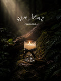 Embrace Fresh Beginnings with the “New Leaf” Pine & Green Leaves Soy Wax Candle | A Caeris by MINNOLOGUE