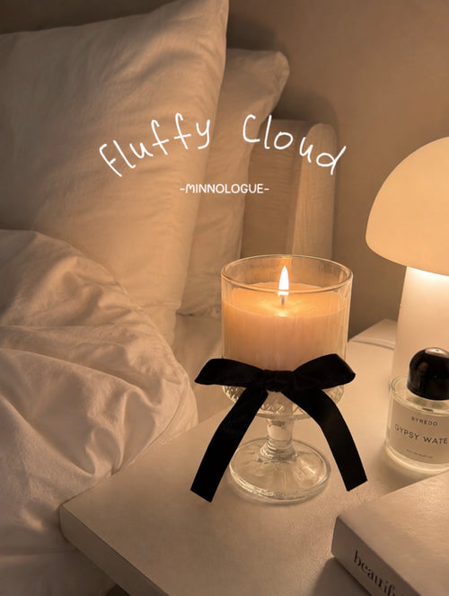 Fluffy Cloud - Bergamot & White Musk Soy Wax Candle | A Caeris by MINNOLOGUE - MINNOLOGUE