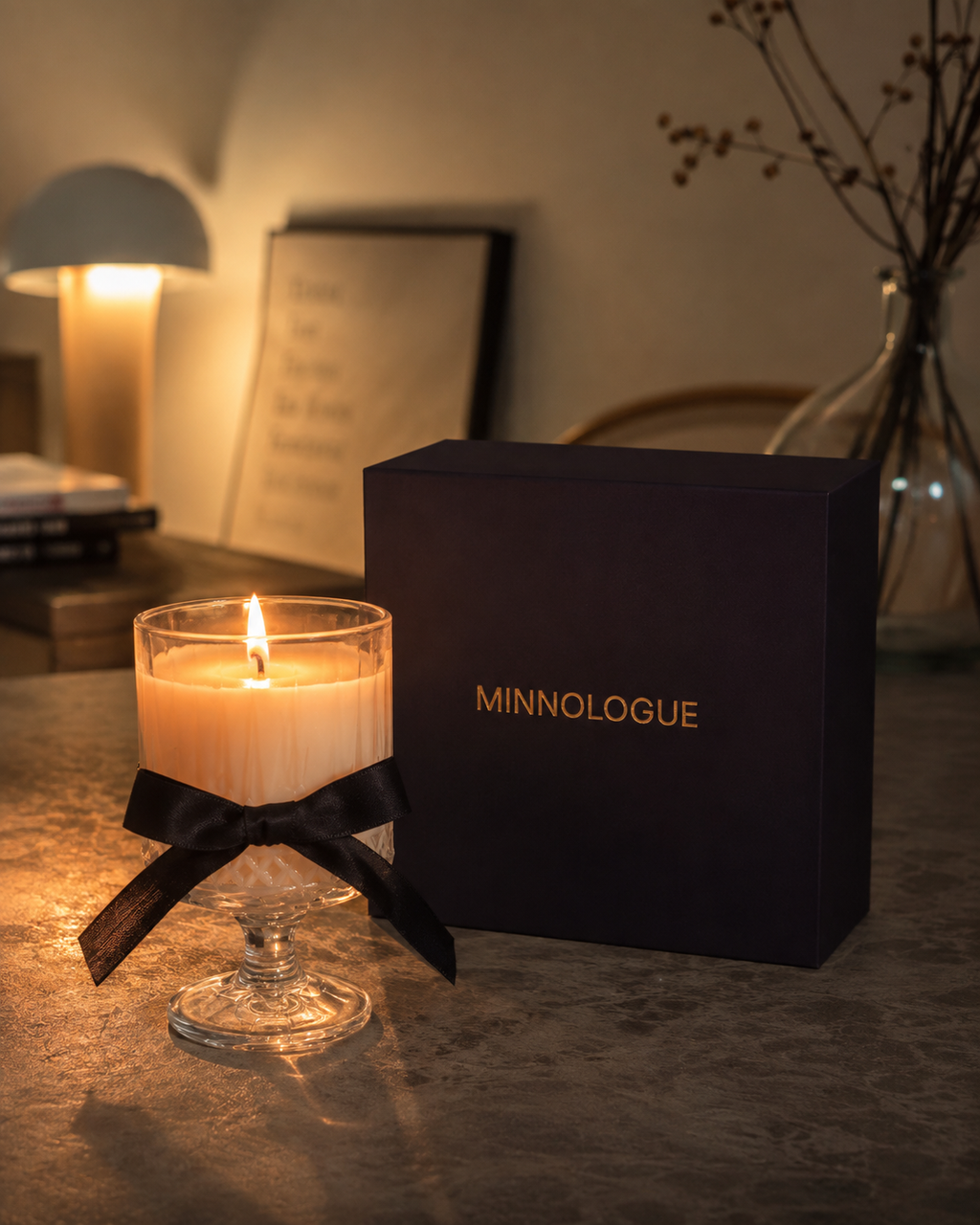 Sunkissed - Rose & White Musk Soy Wax Candle | A Caeris by MINNOLOGUE - MINNOLOGUE
