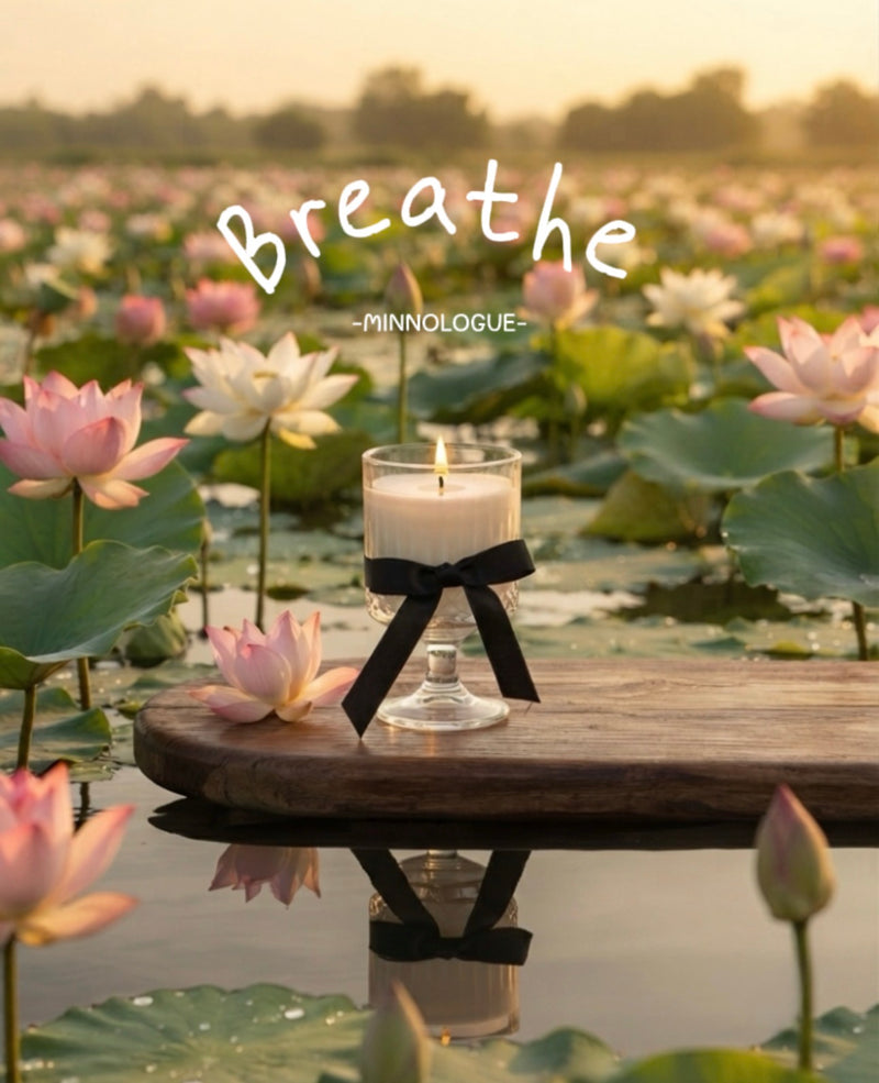 Breathe - Apple & Lotus Soy Wax Candle | A Caeris by MINNOLOGUE - MINNOLOGUE